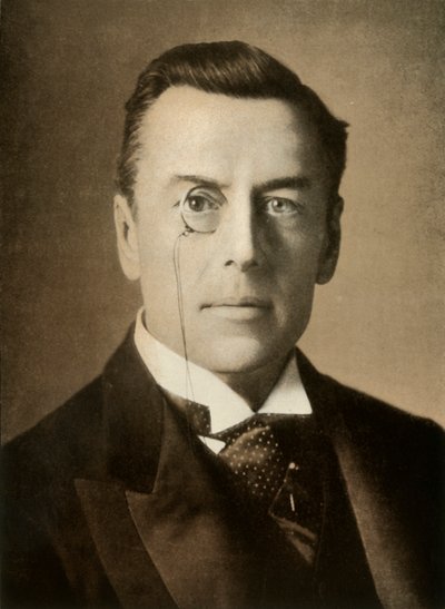 Joseph Chamberlain, Segretario per le Colonie, 1900 da Russell and Sons