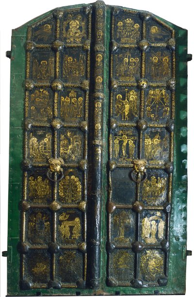 Porte dorate della Cattedrale della Natività a Suzdal, Inizi XIII sec. da Russian Master