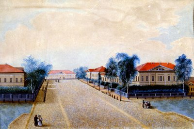 Veduta del Tesoro a Tver, 1830 da Russian Master