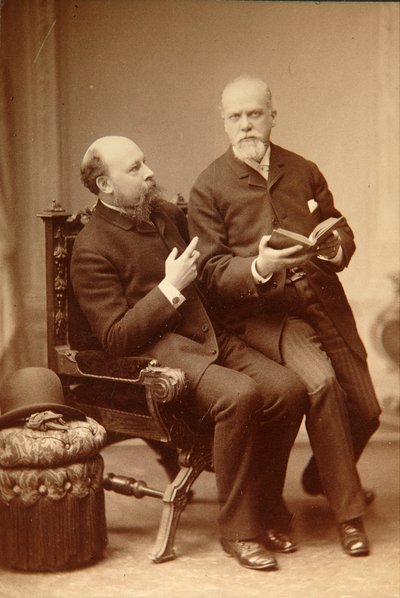 Storico Alexander Onegin (Otto) a Weimar da Russian Photographer