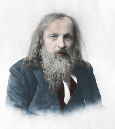 Dmitry Ivanovich Mendeleev - Dmitry Mendeleev - (1834-1907) chimico e inventore russo da Russian Photographer