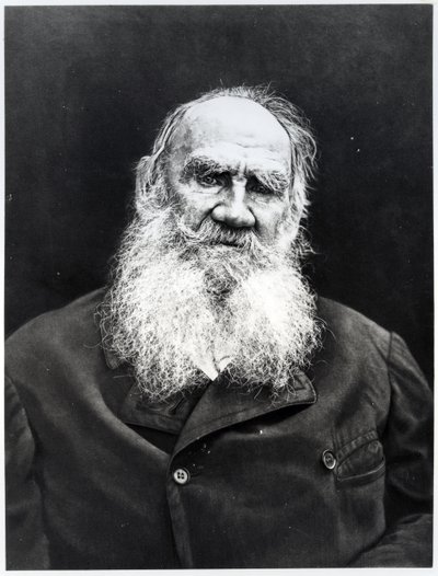 Lev Tolstoj (foto in bianco e nero) da Russian Photographer