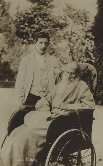 Lev Tolstoj, romanziere russo da Russian Photographer