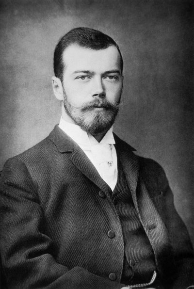 Nicola II come Tsarevich, c.1892 da Russian Photographer