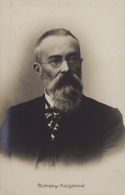 Nikolai Rimsky-Korsakov, compositore russo da Russian Photographer
