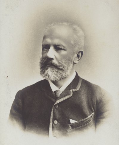 Ritratto di Pyotr Ilyich Tchaikovsky da Russian Photographer