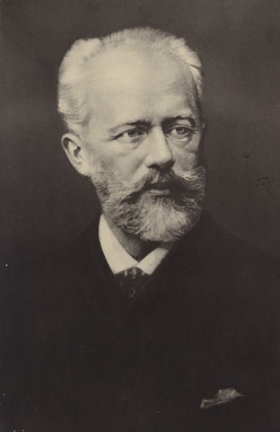 Ritratto di Pyotr Ilyich Tchaikovsky da Russian Photographer