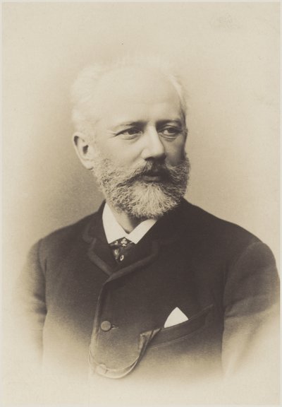 Ritratto di Pyotr Ilyich Tchaikovsky da Russian Photographer