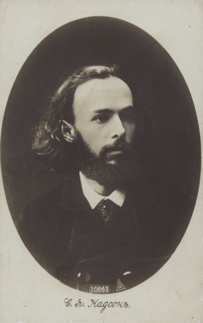 Semyon Nadson, poeta russo da Russian Photographer