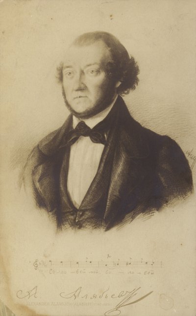 Alexander Alabyev, compositore russo da Russian School