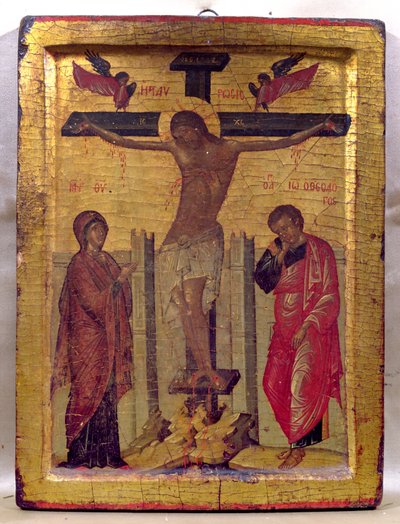 Cristo sulla croce da Russian School