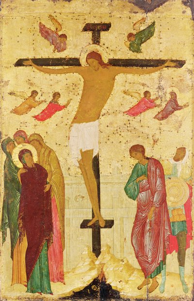 Crocifissione, 1500 da Russian School