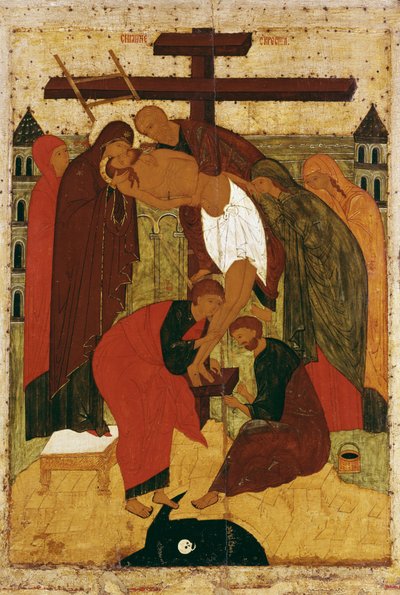 Deposizione dalla Croce, 1475-1499 da Russian School