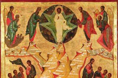 (dettaglio) dalla Trasfigurazione da Russian School