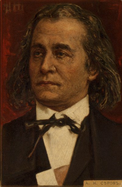 Ritratto di Anton Rubinstein da Russian School