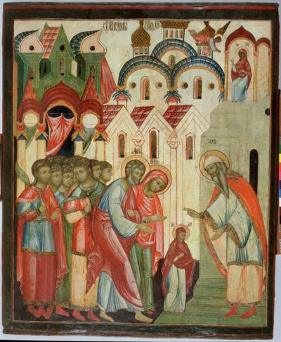 Presentazione della Vergine al Tempio da Russian School