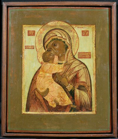 La Madre di Dio di Vladimir da Russian School