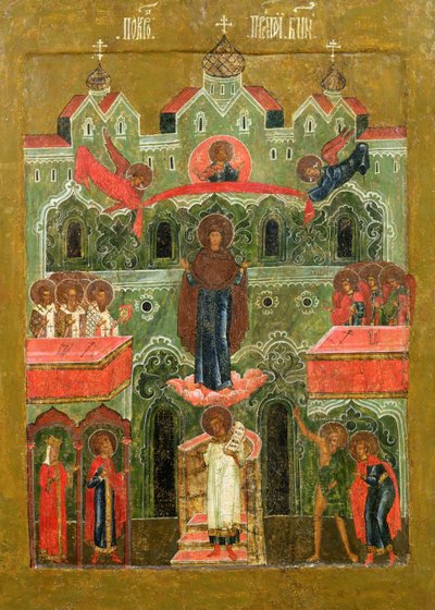 Il Pokrov (Intercessione della Madre di Dio) da Russian School