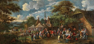 Fiera del villaggio da Rutger Verburgh