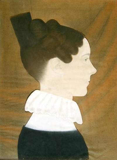 Ritratto di Mary Davis Denny da Ruth Henshaw Bascom