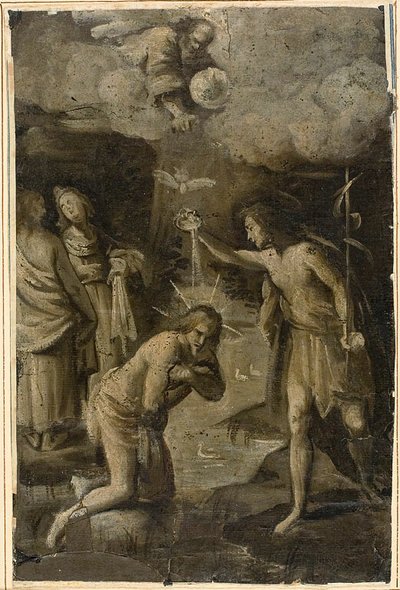Battesimo di Cristo da Rutilio Manetti