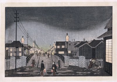 Vista Notturna, Nihonbashi da Ryuson Ogura