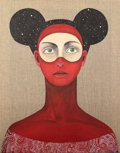 La donna mascherata cosmica da SAN STARLING