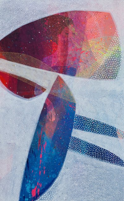 Forme astratte dai colori vivaci da SAN STARLING