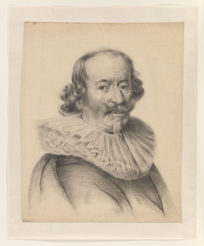 Ritratto di un uomo del XVII secolo da S.A. van der Heim