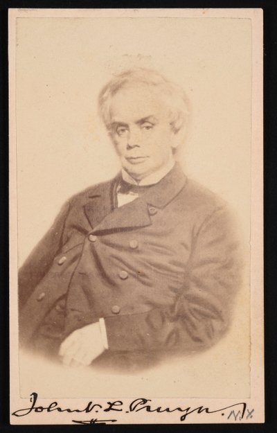 Ritratto di John V. L. John VanSchaick Lansing Pruyn 1811-1877, prima del 1877 da SJ Thompson