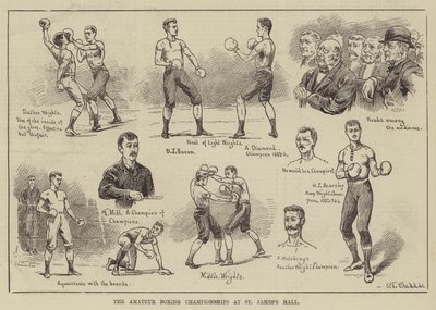 I campionati di boxe amatoriale alla St James