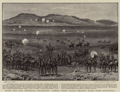 Con il 62° Yeomanry Imperiale, il loro Primo Combattimento, Venti Miglia da Kroonstad da S.T. Dadd