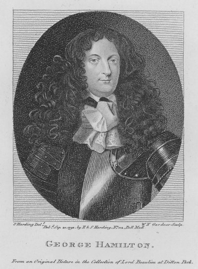 George Hamilton (incisione) da S. (after) Harding