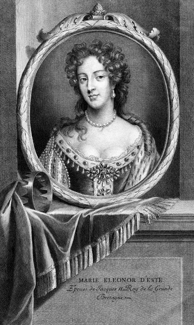 Maria di Modena, Regina Consorte di Re Giacomo II di Gran Bretagna da S. Audran