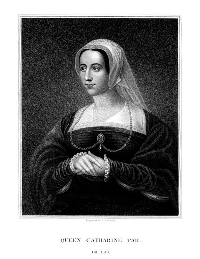 Caterina Parr, regina consorte di Enrico VIII, 1823 da S. Freeman