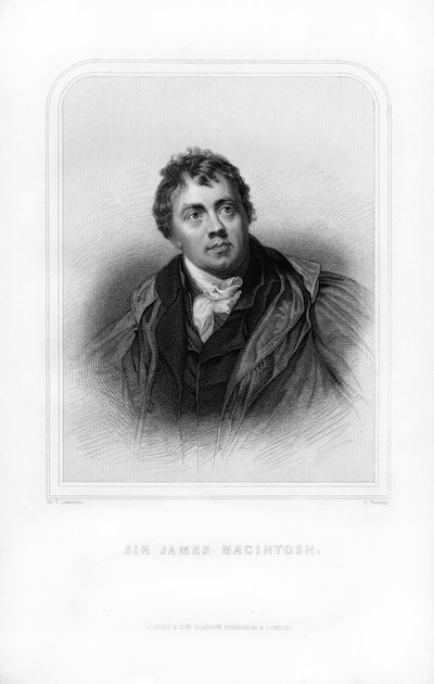 Sir James Mackintosh, scrittore e filosofo scozzese, 1870 da S. Freeman