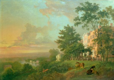 Veduta dalla terrazza, Richmond Hill da S. Gilpin