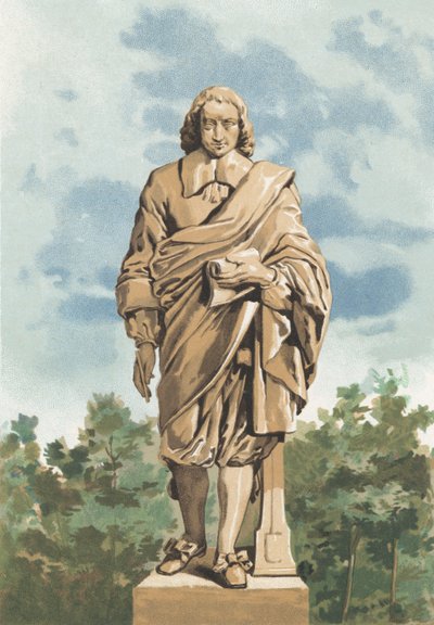 Statua di Blaise Pascal da S. Gomez