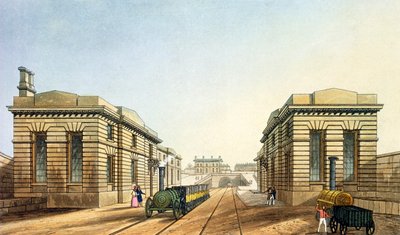 Stazione di Edge Hill, fine del tunnel, da 