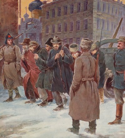 Lavoro forzato sovietico in strada da S. Sarmat