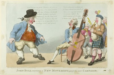 John Bull sta imparando un nuovo movimento da S. W. Fores