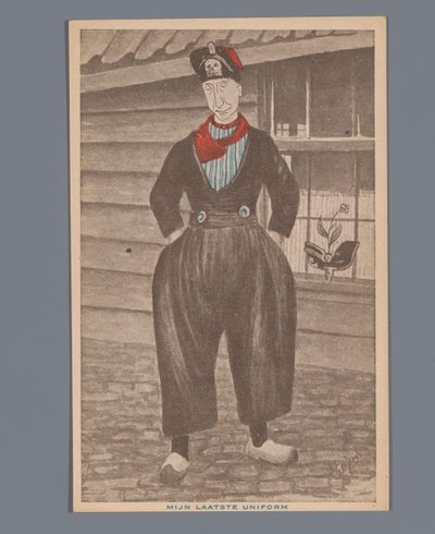 La mia ultima uniforme da S. de Jongh