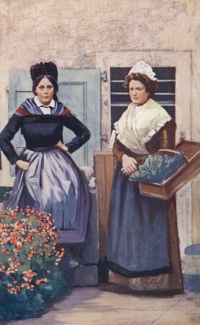 Ragazze contadine dei Causses da Sabine Baring Gould