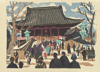 Tempio di Asakusa Kannon da Saitō Kiyoshi