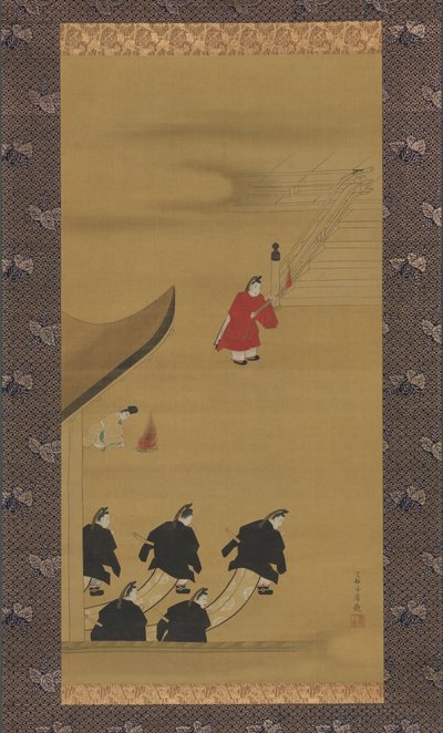 Attività dei dodici mesi, Tsukinami-e da Sakai Hoitsu
