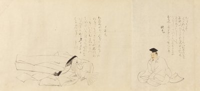 I trentasei immortali poetici Sanjurokkasen da Sakai Hoitsu