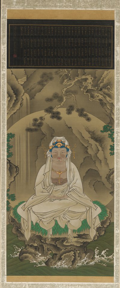 Kannon in abito bianco da Sakai Hoitsu