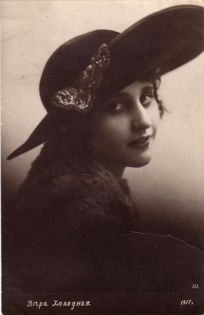 Vera Kholodnaya, attrice del cinema muto russo da Sakharov and Orlov