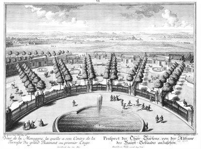 Vista del Tiergarten da Salomon Kleiner