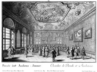 Sala delle udienze da Salomon Kleiner